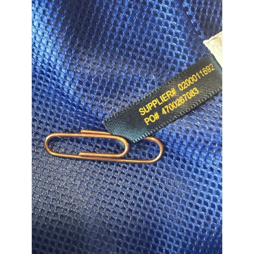 Polo Ralph Lauren 67 Sport Men Royal Blue Performance Windbreaker Big Pony Sz S